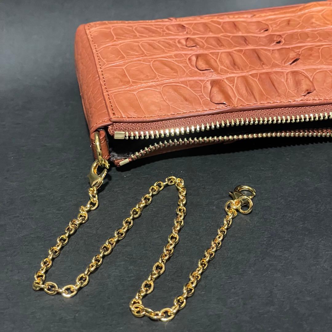 【新品・未使用】ロダニア クロコ革 2way ハンドバッグ ポーチ付 エレガント