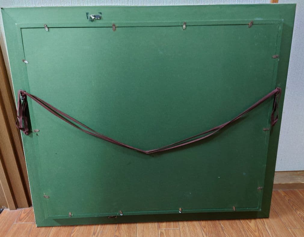 佐藤利彦 [行徳の舟溜り]真筆 油絵 絵画