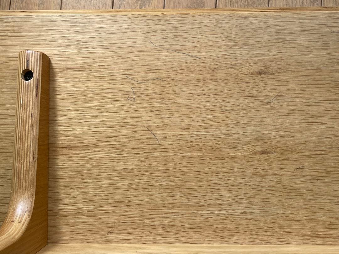 リビングでもダイニングでもつかえるテーブル・２・オーク材