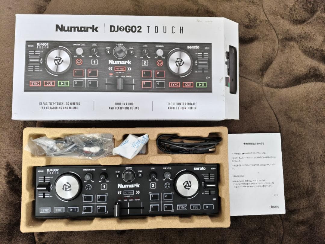 【美品】Numark DJ2GO2 Touch