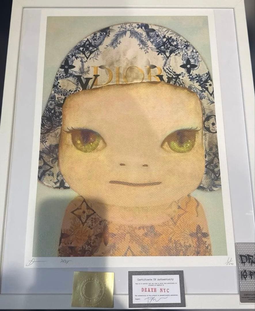 DEATH NYC 世界限定100枚　現代アートポスター　奈良美智