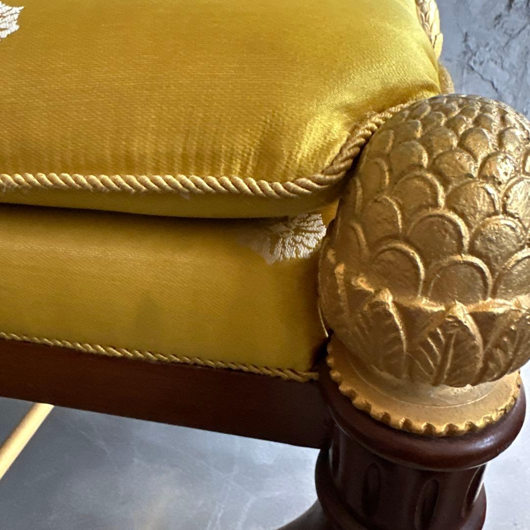 びっくりな瞬間的お値下げ❣️シノワズリなチェア　腰掛けに　スツール