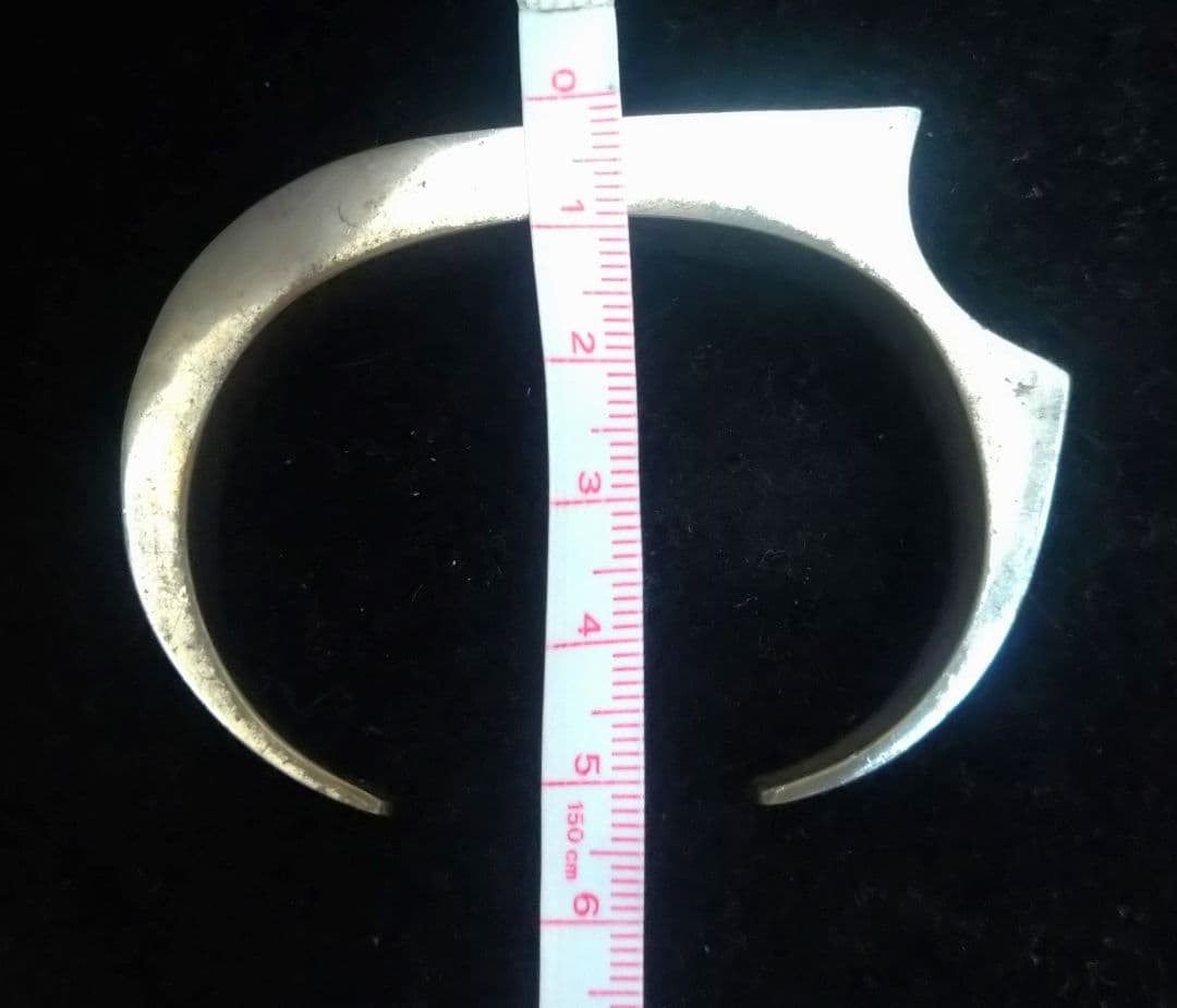 K メキシコ ビンテージ バングル シルバー925 メキシカンジュエリー