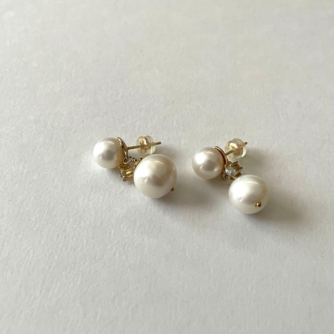 アクセサリー Chang Mee Brigitte K18 Pearl Earrings