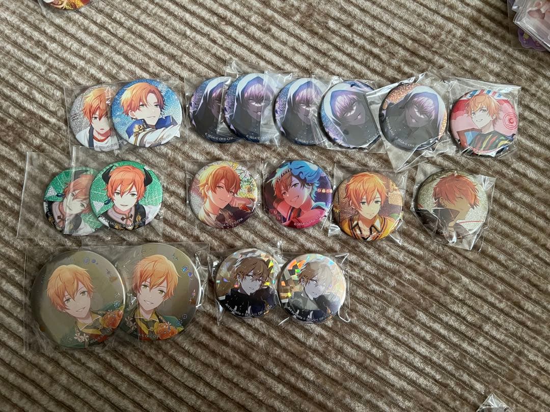 プロセカ　東雲彰人　感謝祭　宝石箱　缶バッジ