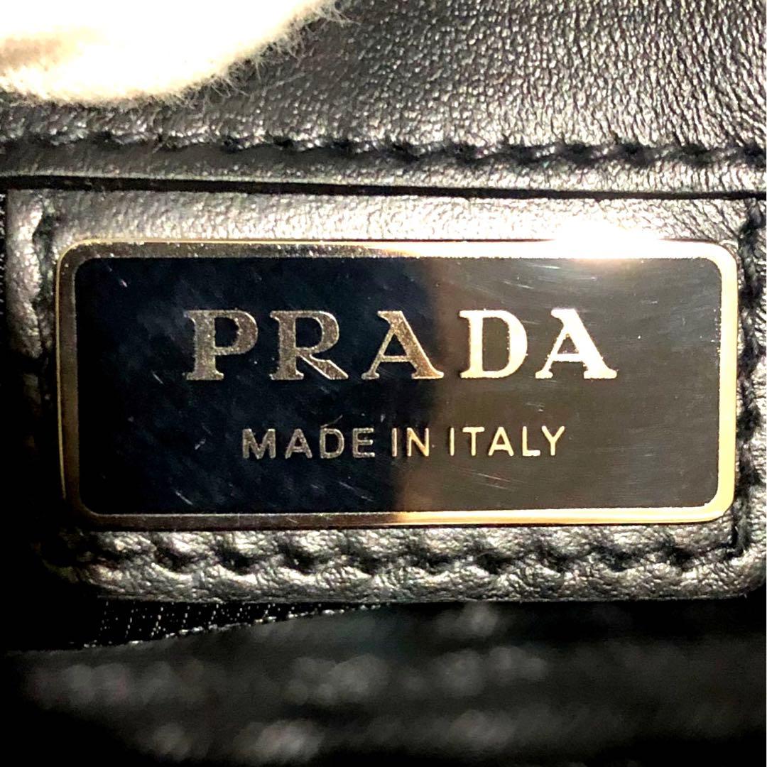 未使用✨プラダ　 2way レザー ショルダーバッグ　 ビジネスバッグ