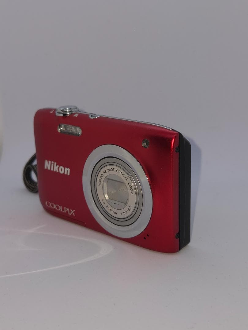【スマホ転送OK】ニコン NIKON COOLPIX A100 レッド
