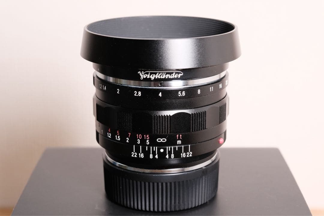 美品 NOKTON 40mm F1.2 Aspherical 純正フード付