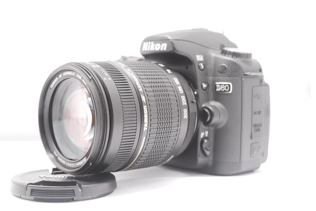 【極少ショット数、美品】Nikon D80 望遠レンズセット✨レンズ交換不要✨