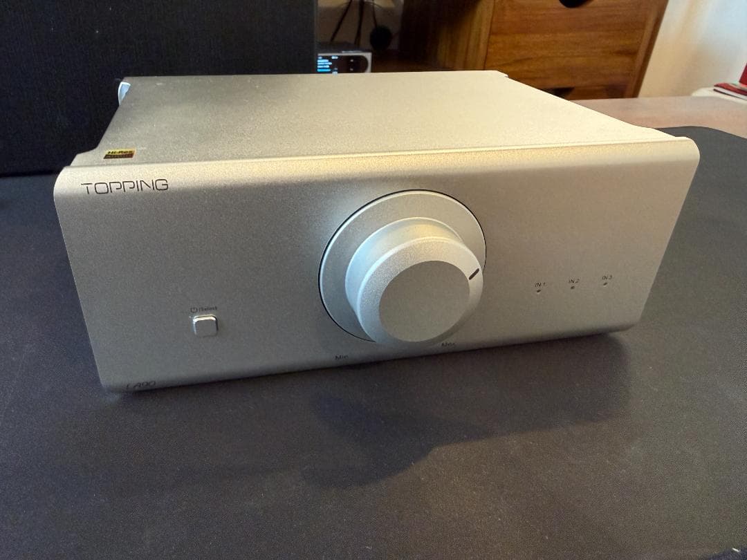 Topping LA90 プリメインアンプ パワーアンプ シルバー 極美品
