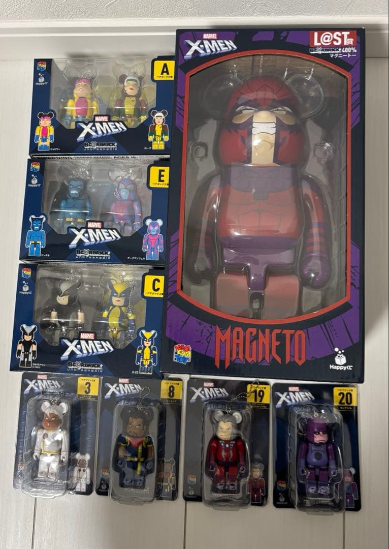 Happyくじ　X-men ラスト賞　ベアボックス賞　A C E おまけ付