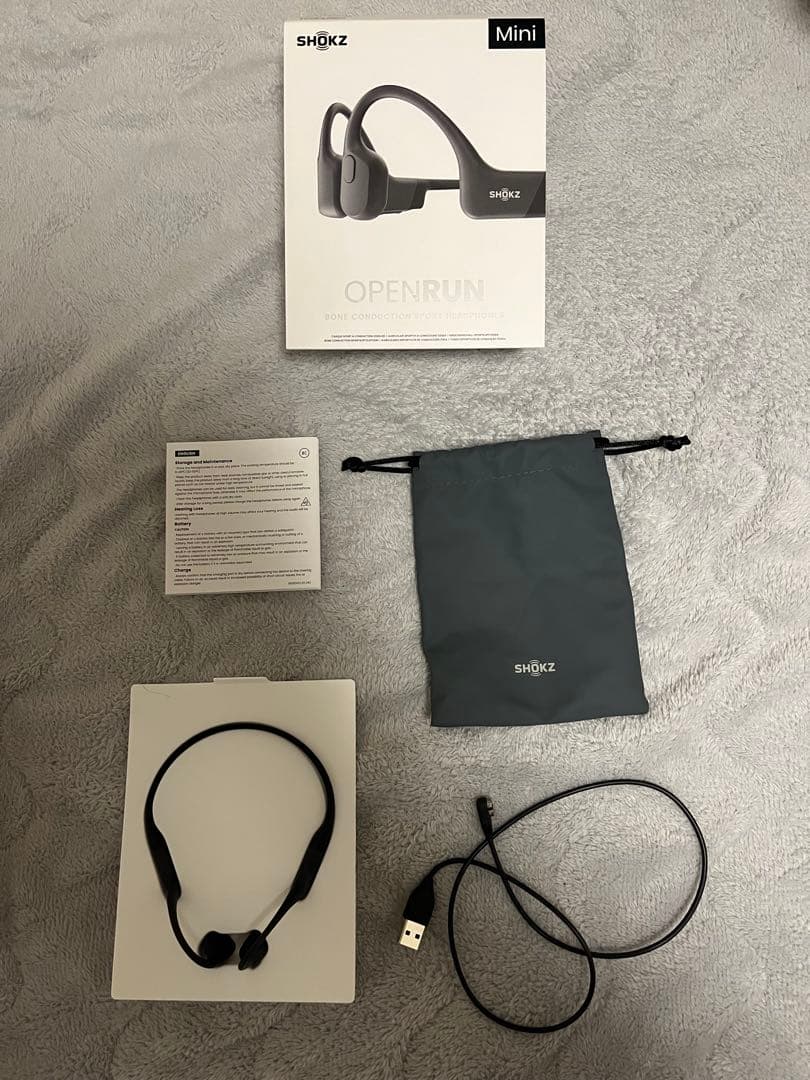 SHOKZ OPENRUN Mini 骨伝導イヤホン