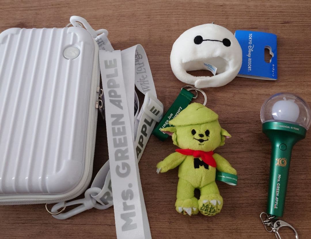 メメル　Mrs. GREEN APPLE　バッグ　スティックライト　キーホルダー