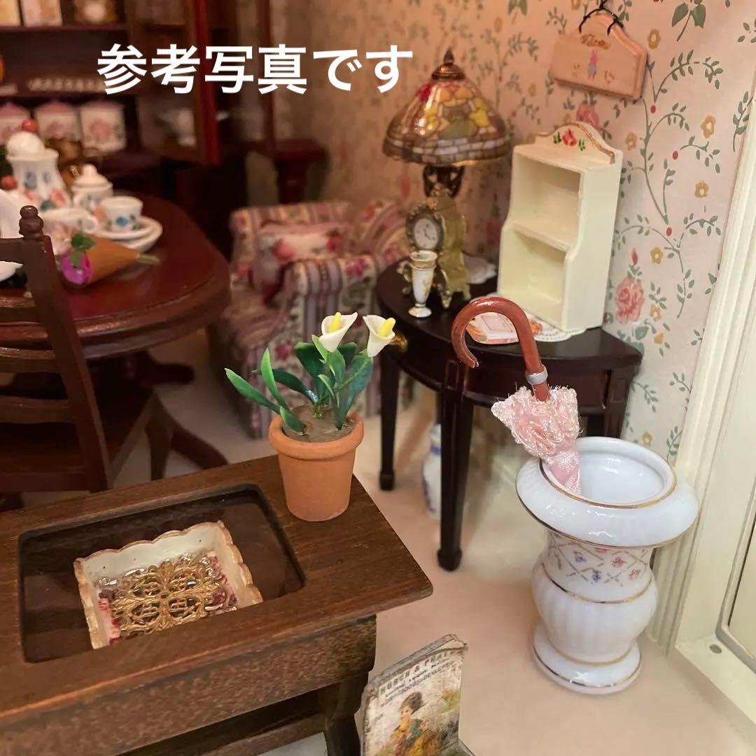 1/12ドールハウス&リーメント ミニチュア●雑貨屋 ショップ レジ テーブル