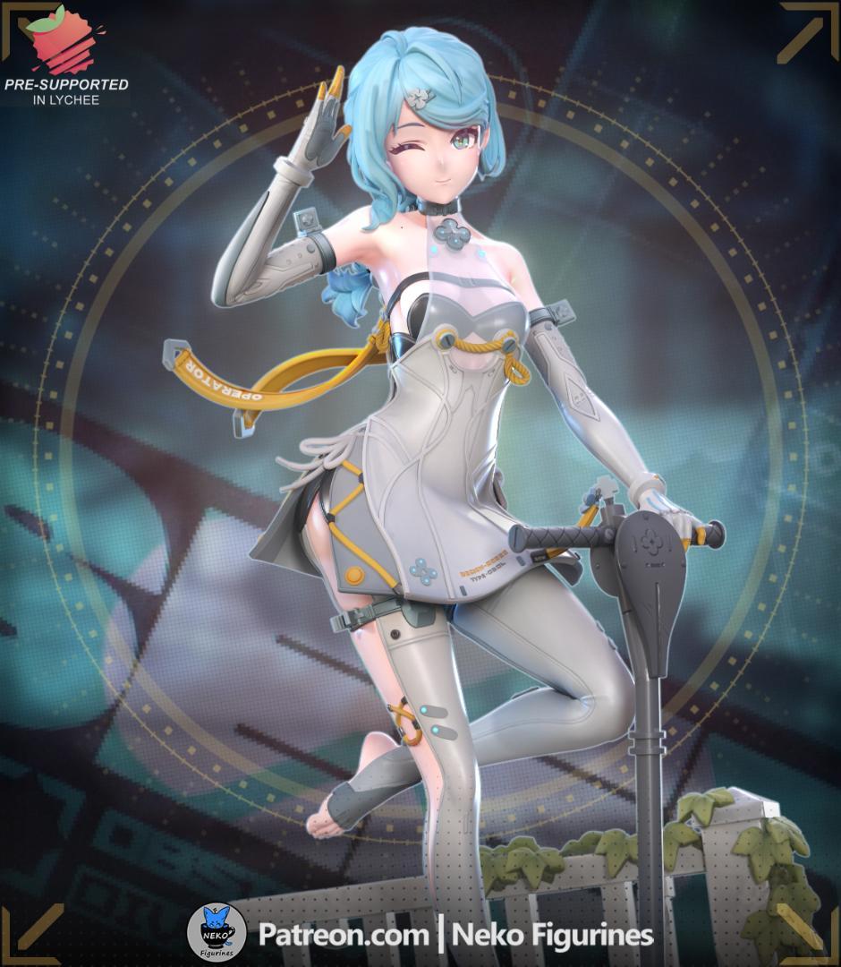 1/7正規品ガレージキット ゼンゼロ シード / 未塗装未組立