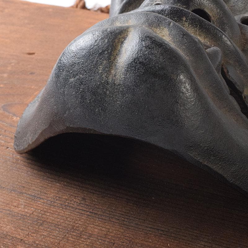 南部鉄器　能面　お面　般若　壁掛　C　7564C