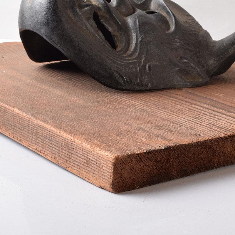 南部鉄器　能面　お面　般若　壁掛　C　7564C