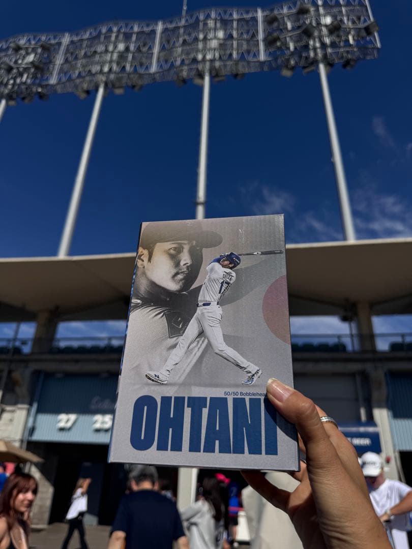大谷翔平　ボブルヘッド　50/50 ホームラン　来場者限定　冊子付き