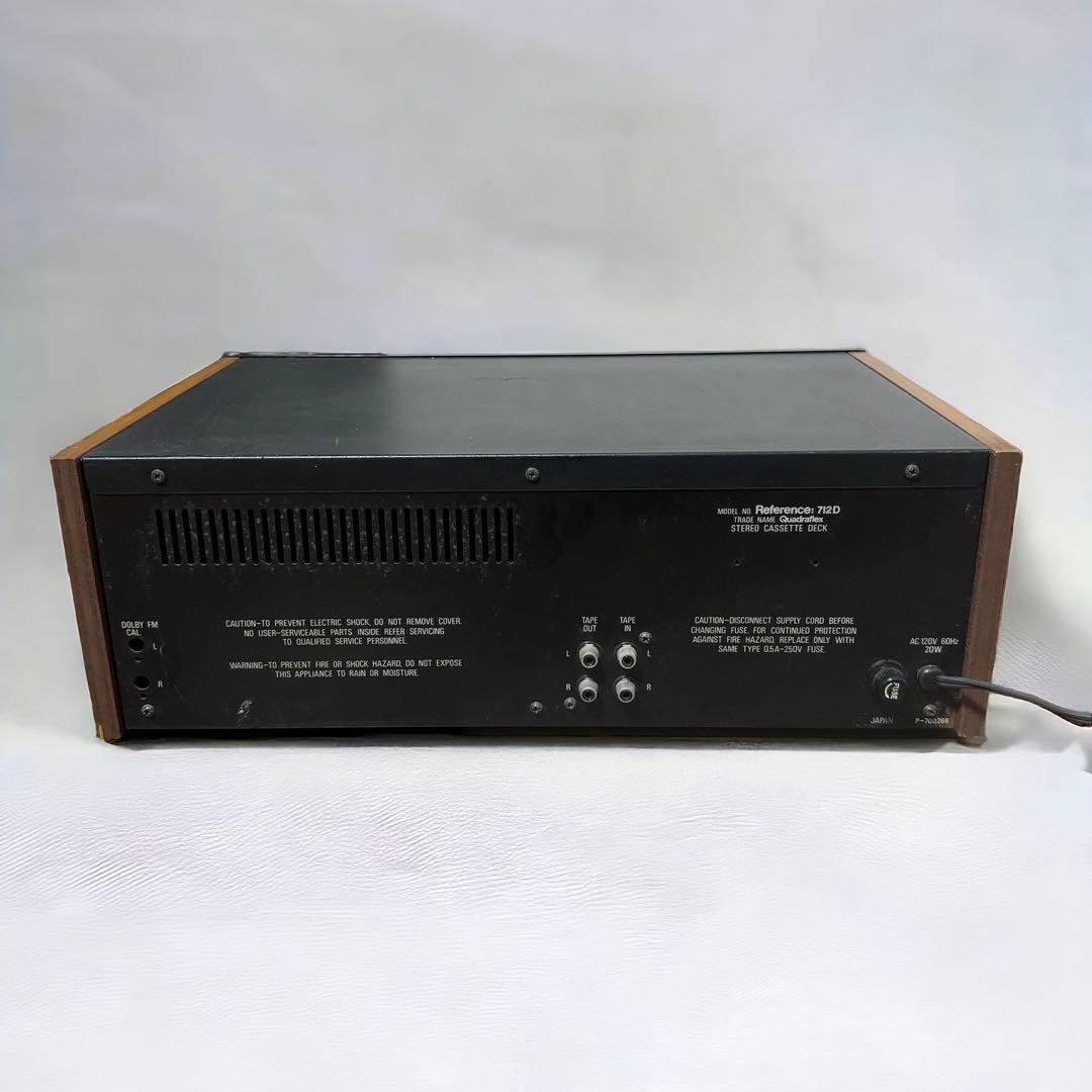 Quadraflex 712D カセットデッキ