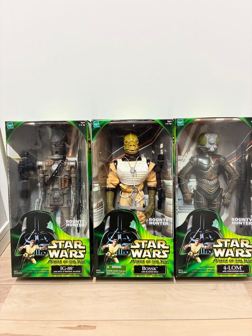 Star Warsスターウォーズ　バウンティハンター 12インチ3体セット