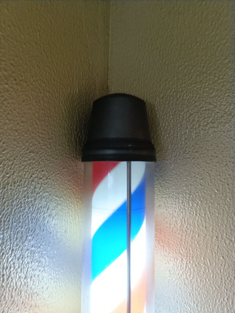 整備済 中古 大阪サイン M-201サインポール ブラケット理容 床屋 24