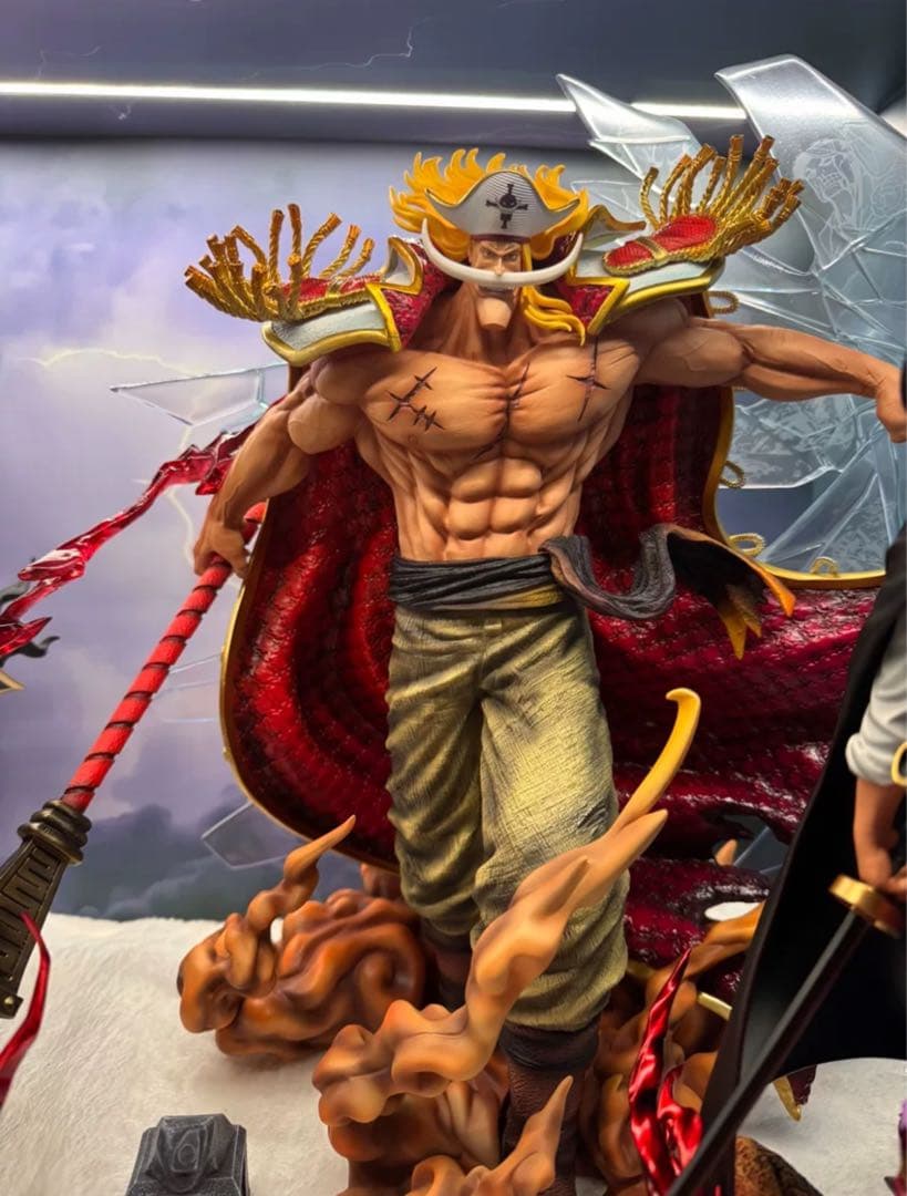 ワンピース　白髭　ガレージキット　リキャスト　フィギュア　完成品