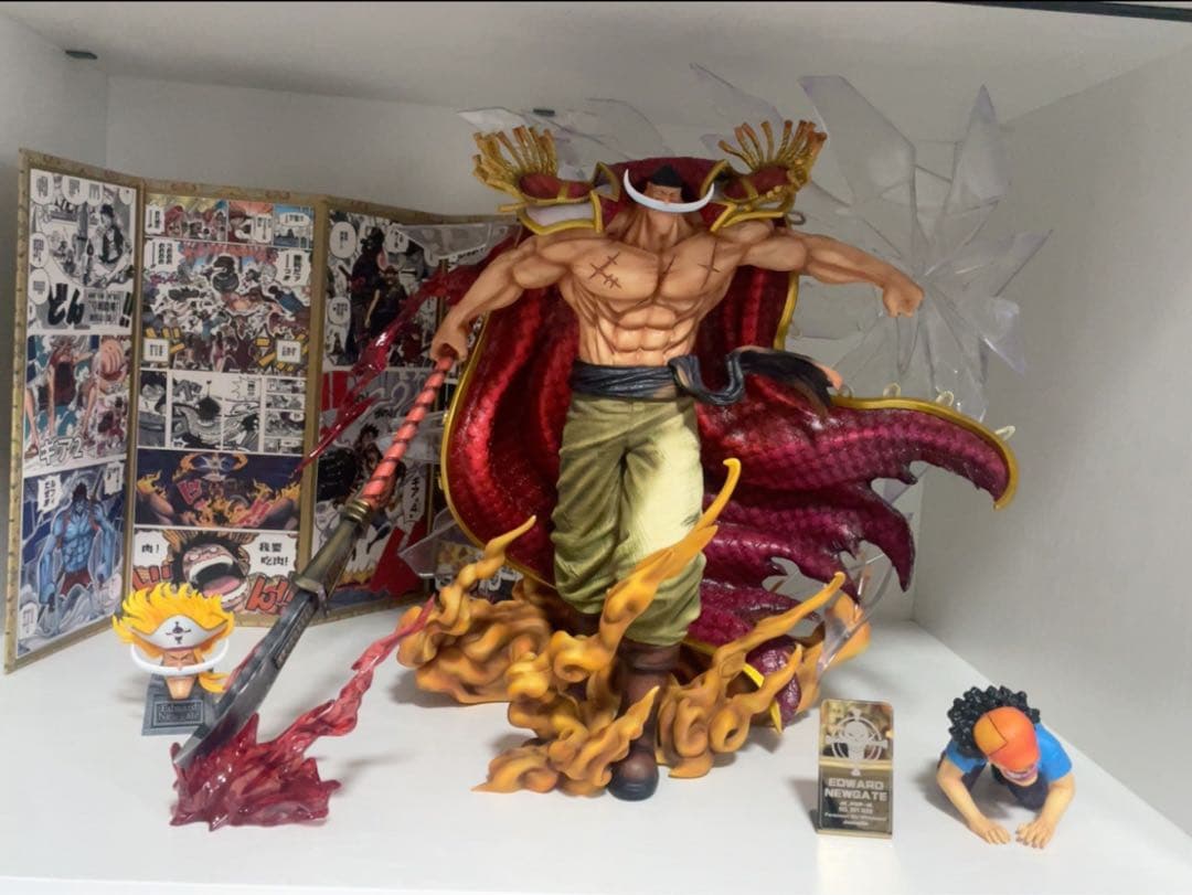 ワンピース　白髭　ガレージキット　リキャスト　フィギュア　完成品