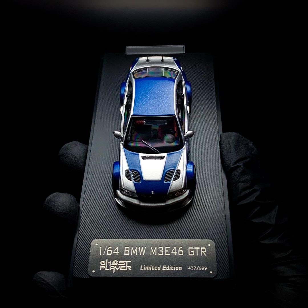 ミニカー 1/64 Ghost Player BMW M3 E46 GTR