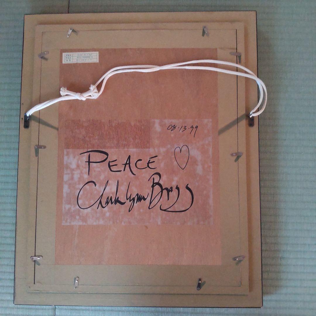 チャールズ・リン・ブラッグ　犬　色鉛筆画　5号