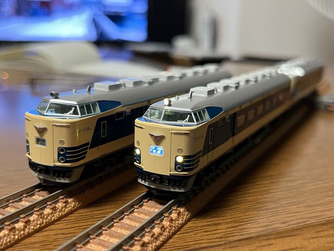 美品 KATO 581系 583系 10-1717 最新ロッド Nゲージ