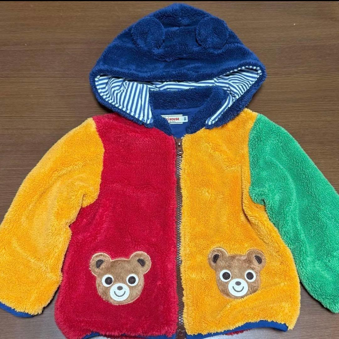 MIKI HOUSE 90㎝　フリース　アウター　ジャケット