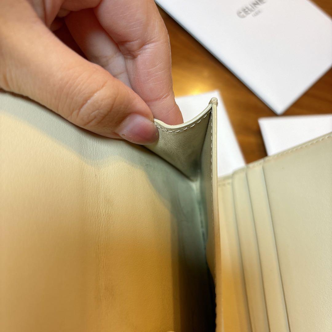 CELINE イエロー 二つ折り財布