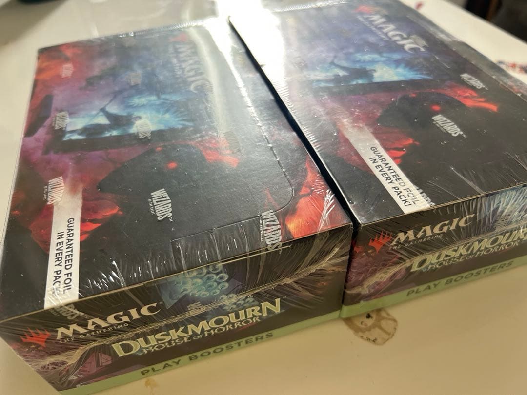 未開封品　MTG Duskmourn ダスクモーン英語版 2BOX