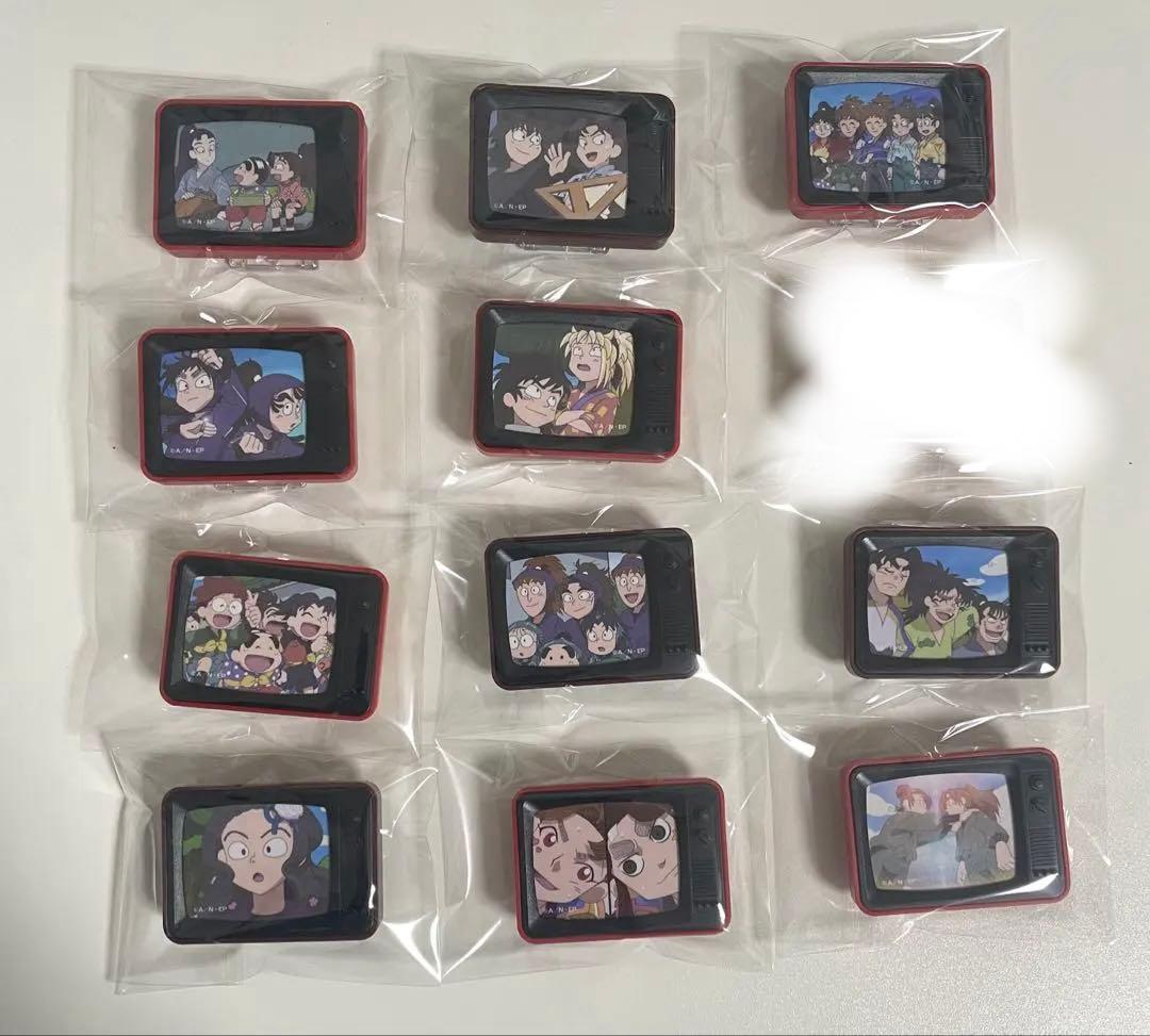 忍たま乱太郎 トレーディングTV型 スタンドバッチ コンプリート