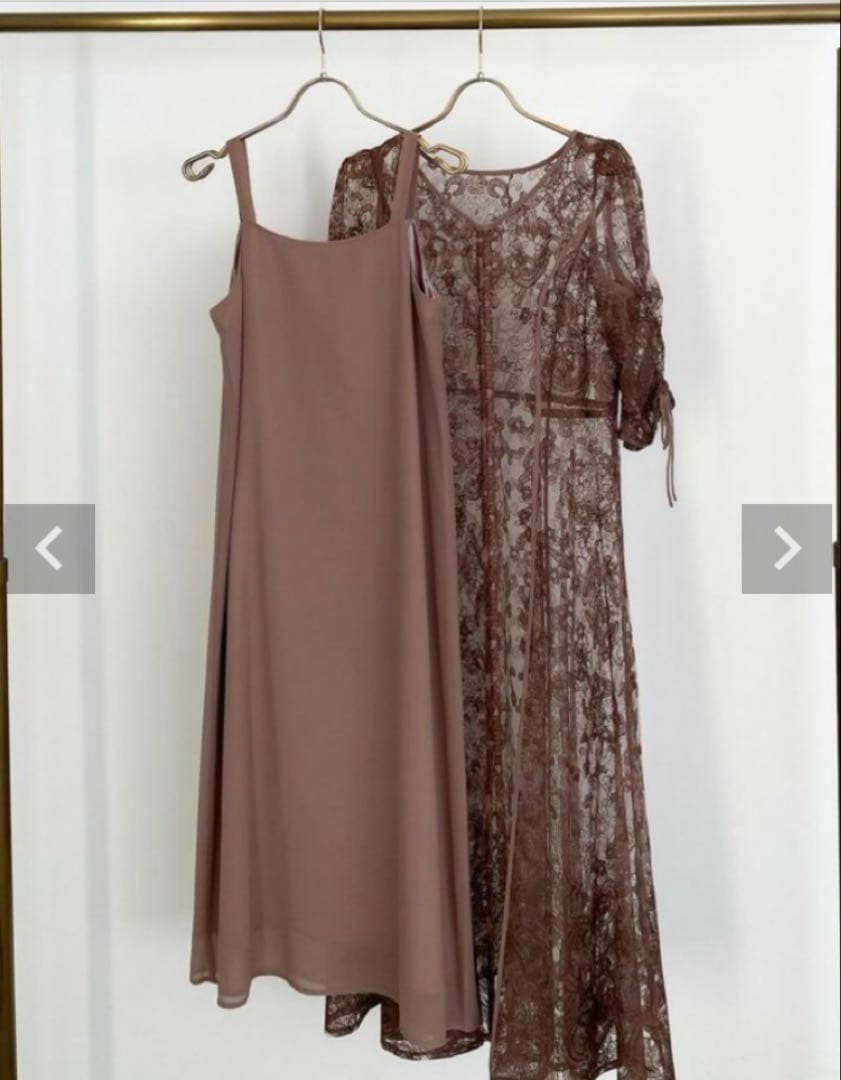 Dorry Doll エンブロイダリーレイヤードドレス