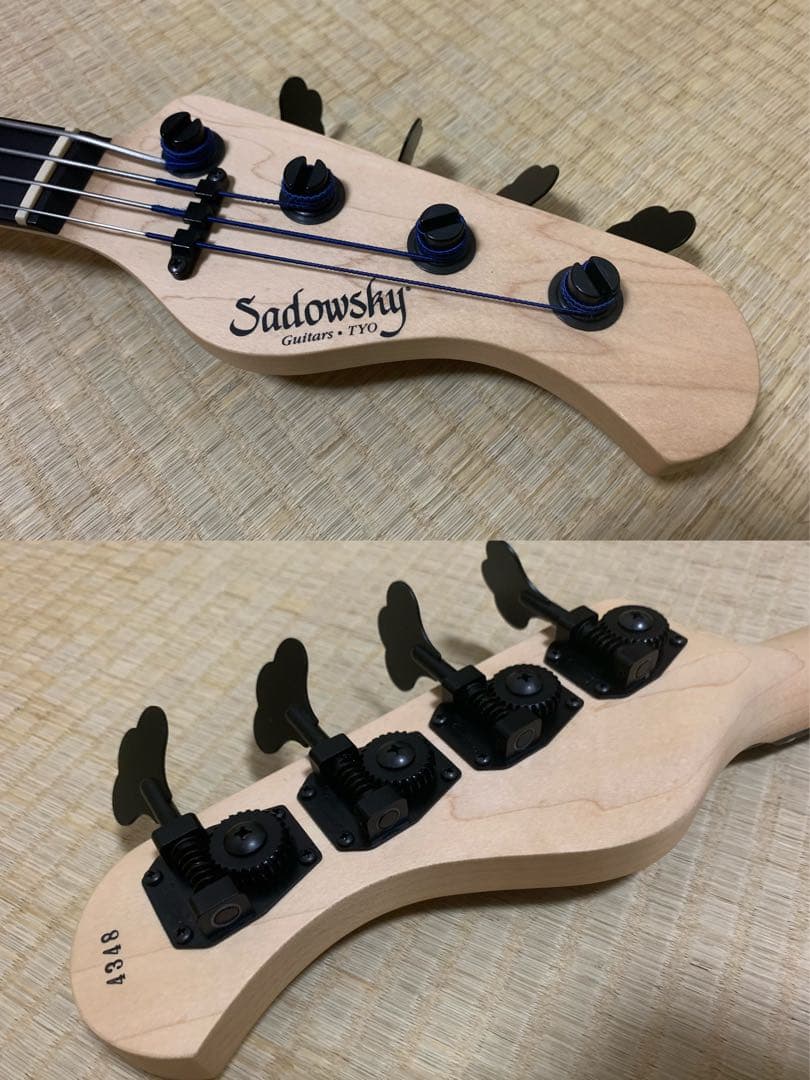 ベース Sadowsky TYO Modern Edge 4st fretless