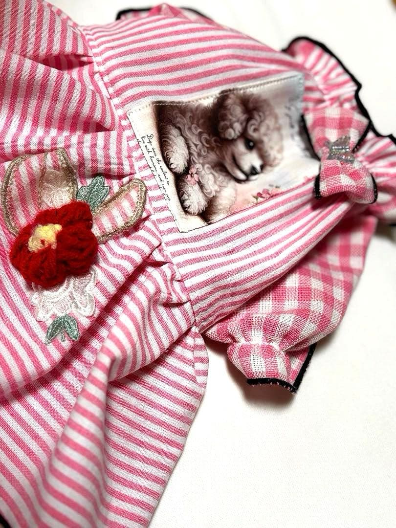 ハンドメイド犬服　ワンピース　SS まとめて　新作セール　女の子用　3点セット