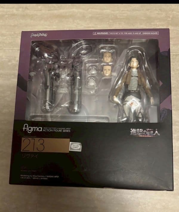figma 進撃の巨人 リヴァイ　 予約特典台座1点付き！！