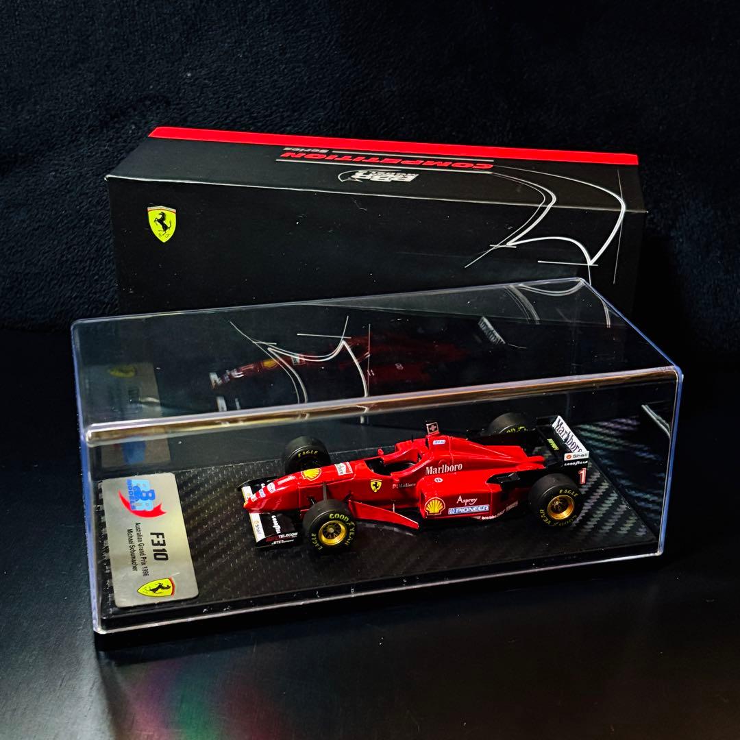デカール加工品 1/43 BBR フェラーリ F310 ミハエル・シューマッハ