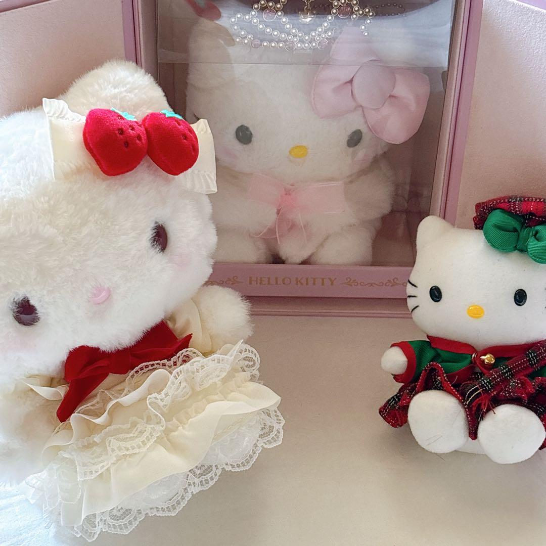 キティちゃん　ぬいぐるみ　まとめ　3体