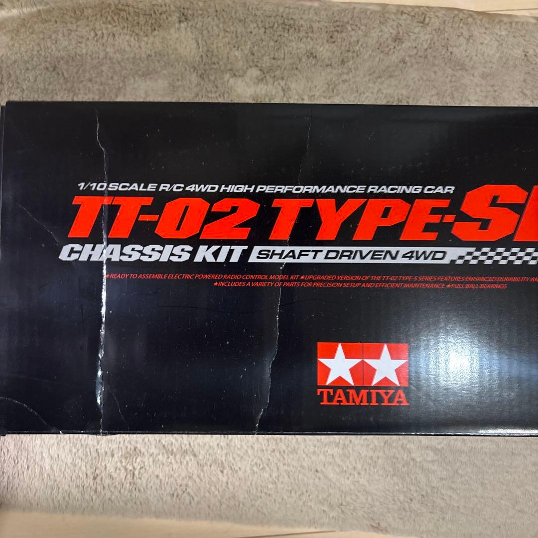 【日曜まで】タミヤ　tt02 srx 本体プラスボディ　※オプション多数