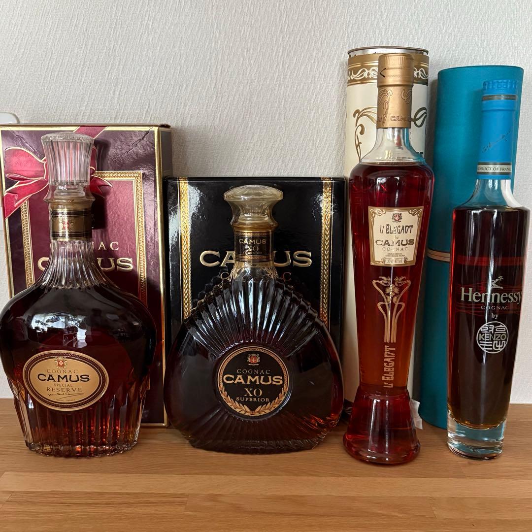 【camus】【Hennessy】 4本set
