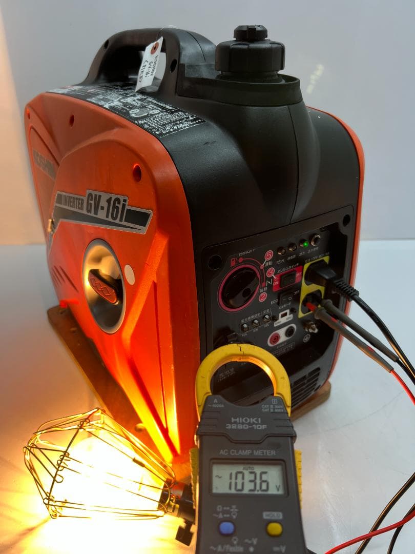 KOSHIN 工進 インバーター発電機 GV-16i ♪ 動作良好♪ 81K3