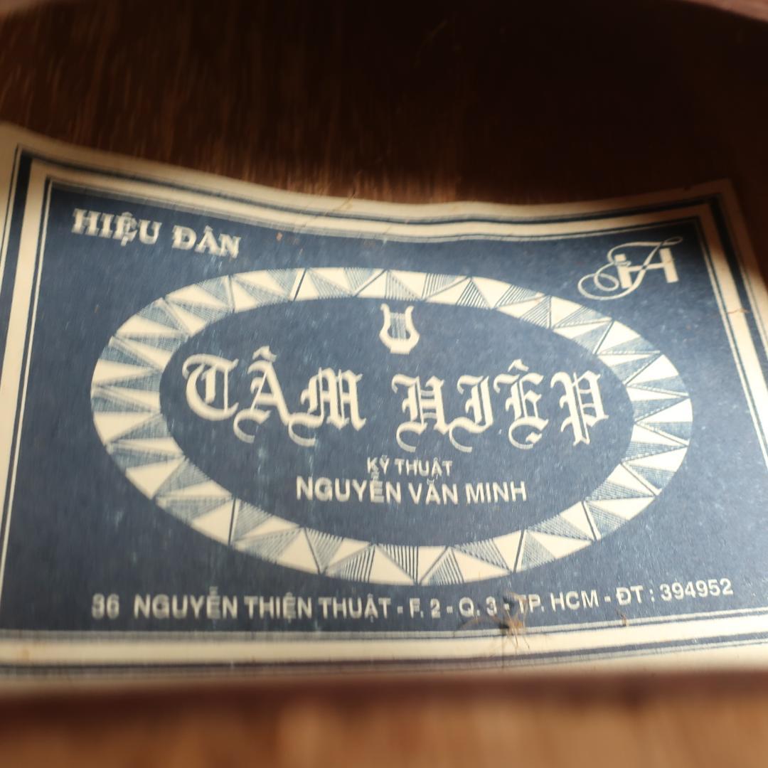 ベトナム民族楽器 ダン・トラン ハードケース付 17弦 エスニック琴 螺鈿細工