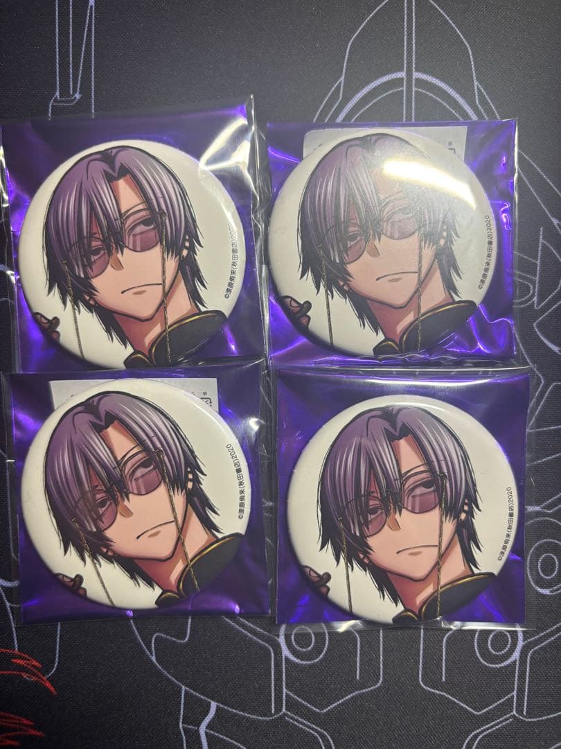 桃源暗鬼 紫苑 缶バッジ c107 コミケ