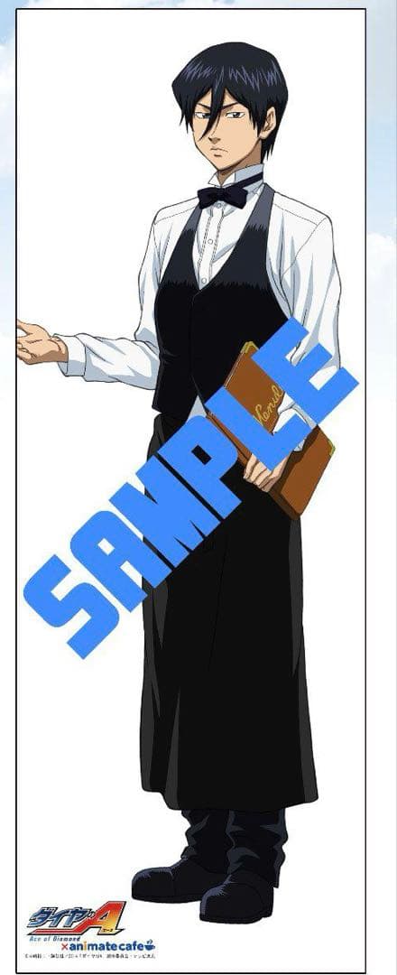 ダイヤのA 降谷暁　降谷　アニカフェ　受注生産　限定　オリジナルタペストリー