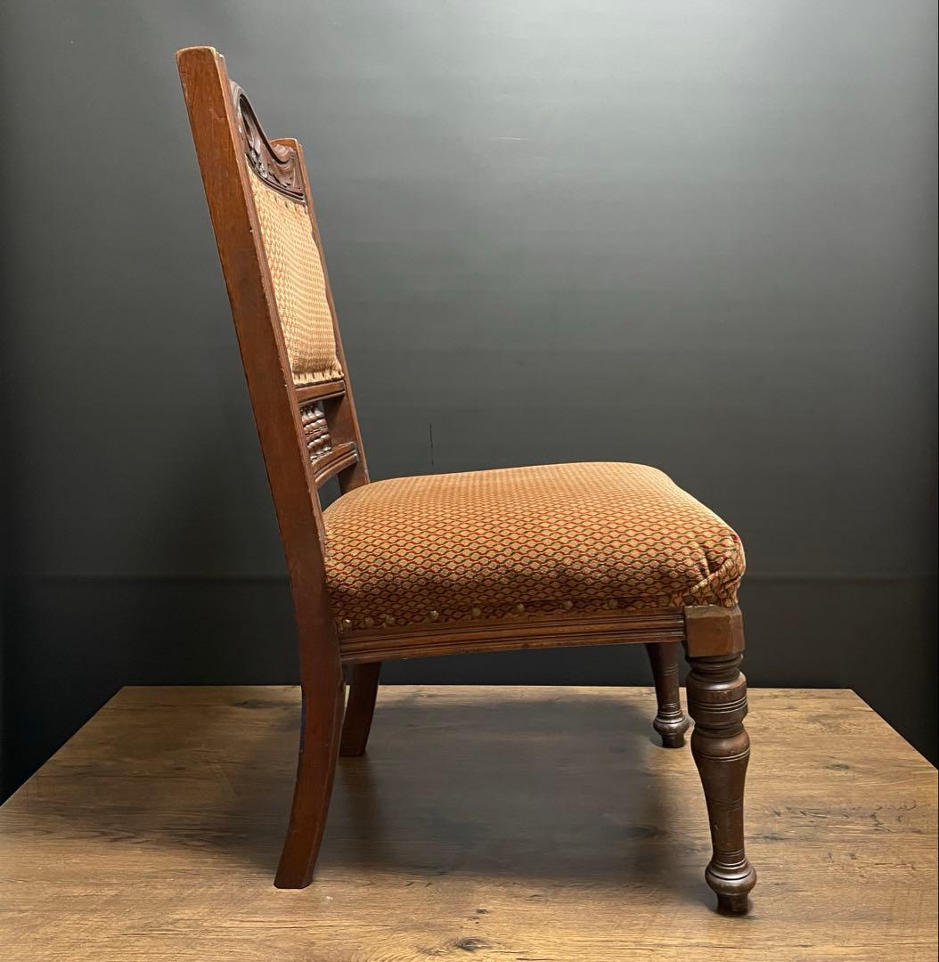 1920年代　英国アンティークチェア　オークチェア