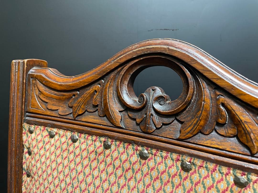 1920年代　英国アンティークチェア　オークチェア