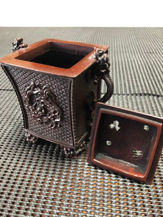 香炉 二上元威作　置物