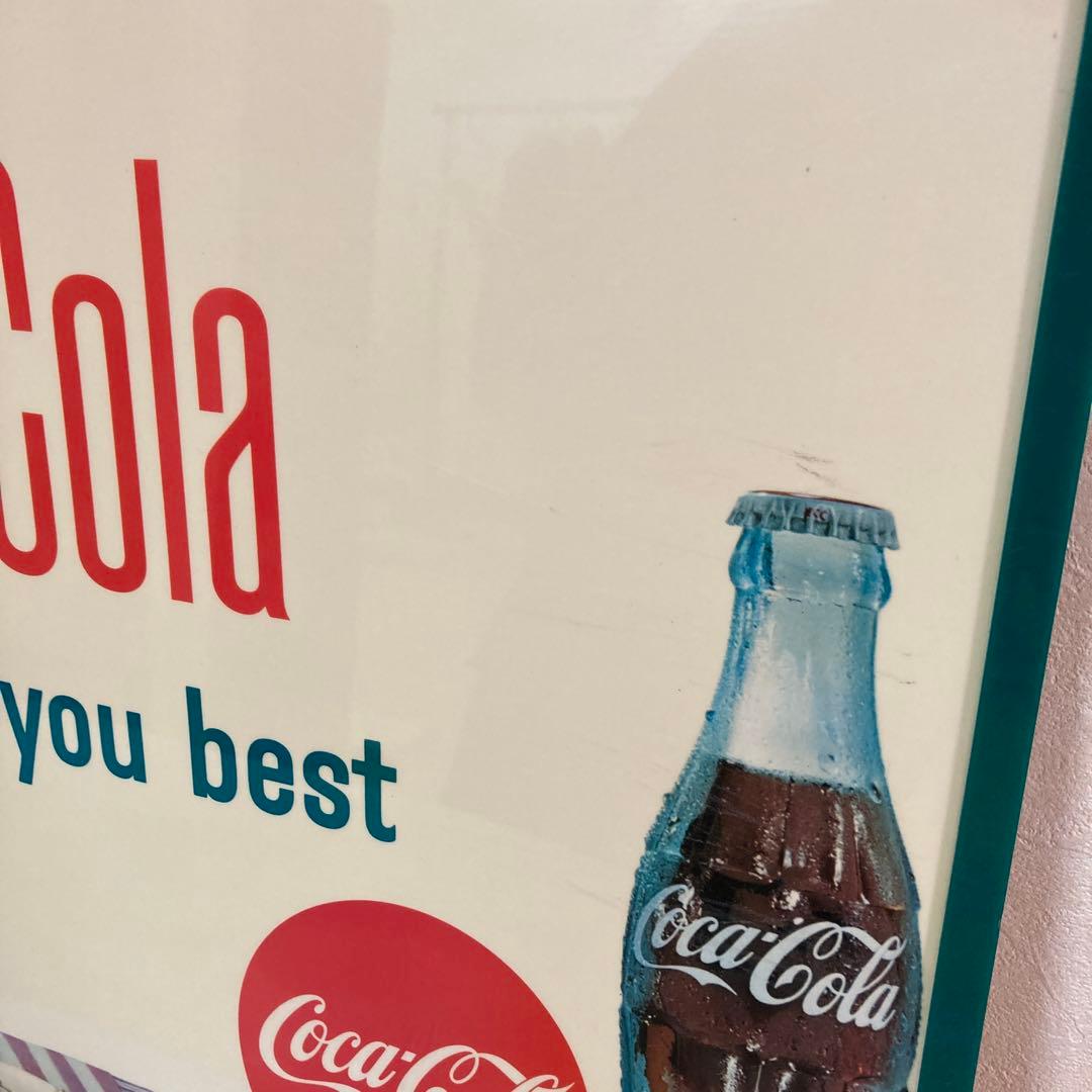 コカコーラ Coca-Cola レトロ広告看板 両面看板 昭和レトロ 激レア